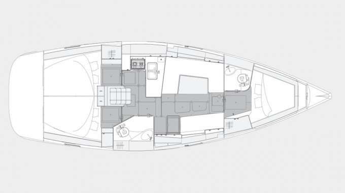 Plans du bateau Elan Impression 40.1