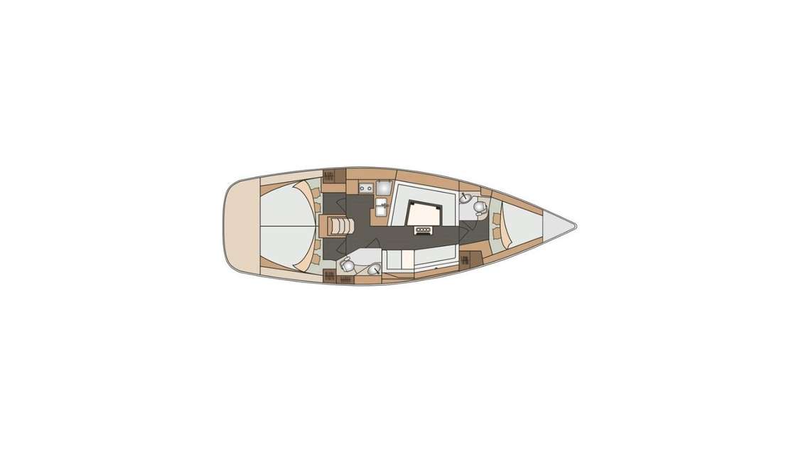 Plans du bateau Elan Impression 40