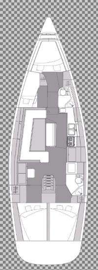 Plans du bateau Elan Impression 45.1