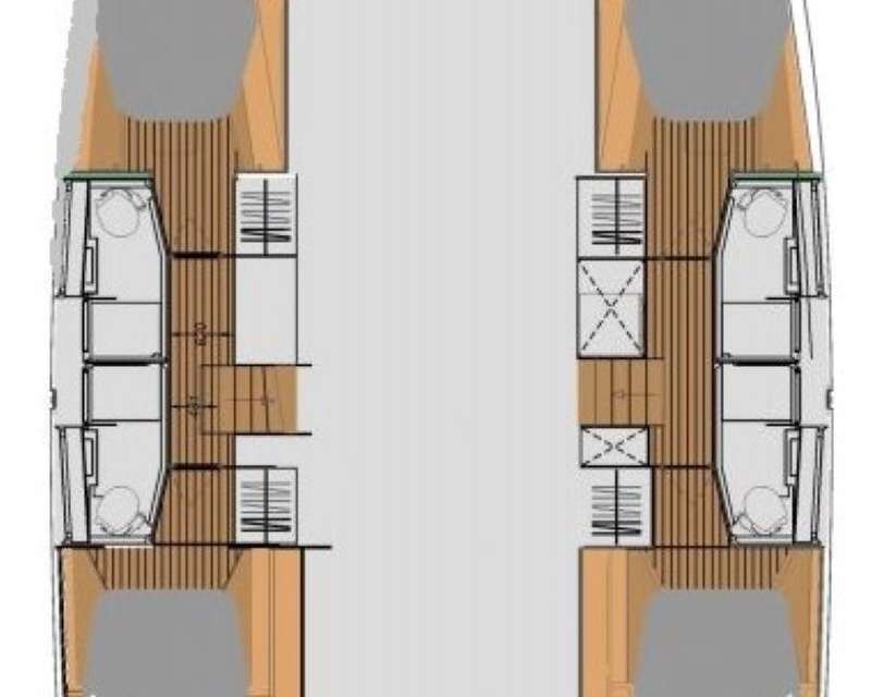 Plans du bateau Elba 45