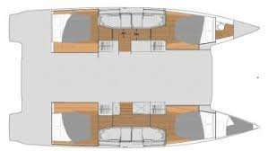 План яхты Elba 45