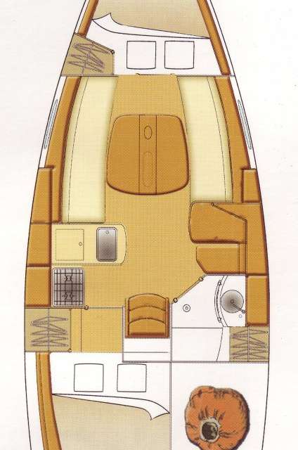 Plans du bateau First 31.7