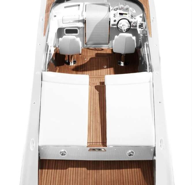 Layout of the boat Frauscher 1017 GT