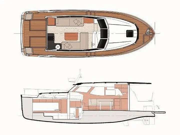 Plans du bateau Greenline 33