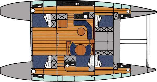 Layout of the boat Image In