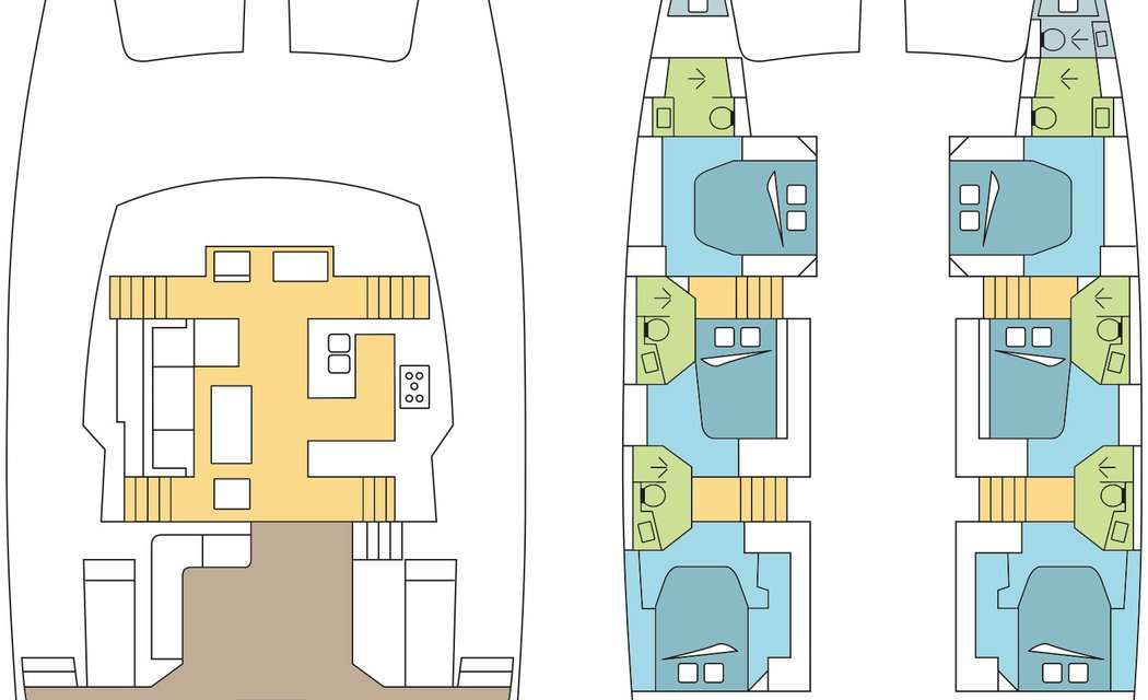 Plans du bateau Ipanema 58