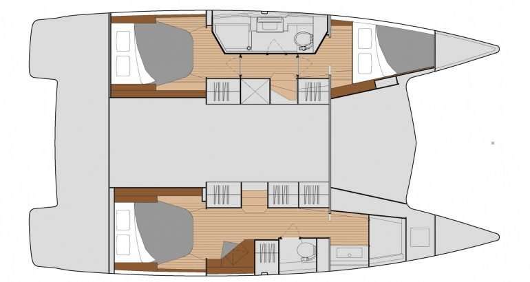 Plans du bateau Isla 40