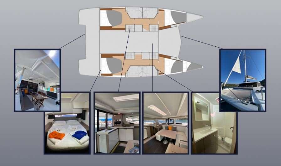 Plans du bateau Isla 40