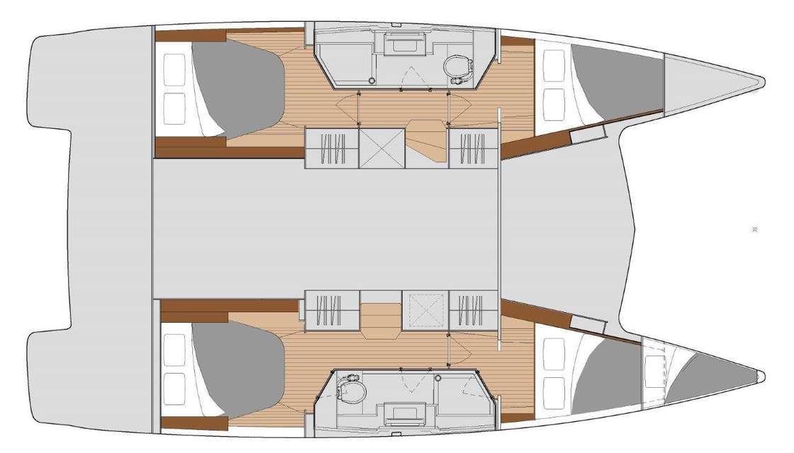 Plans du bateau Isla 40