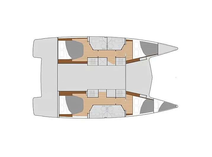 План яхты Isla 40