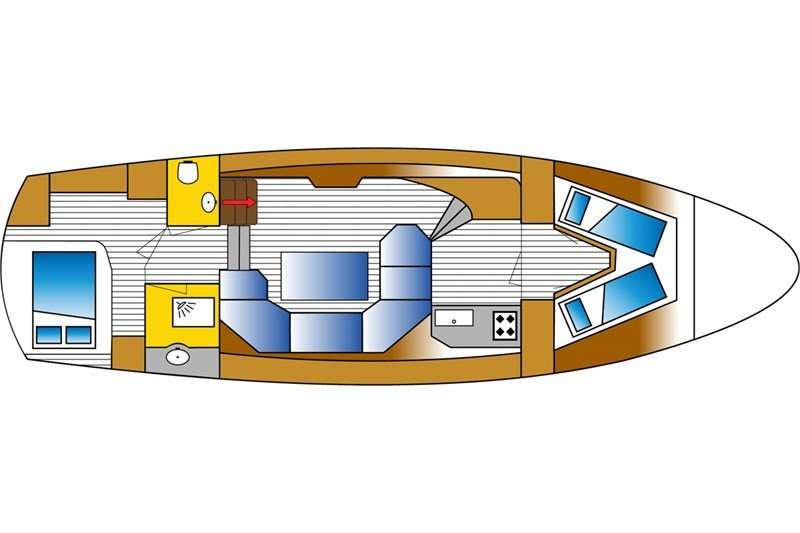 Plans du bateau Kotterjacht 1070 GL