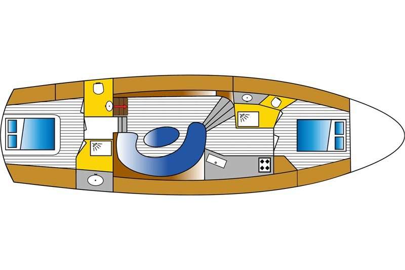 Plans du bateau Kotterjacht 1220 GL