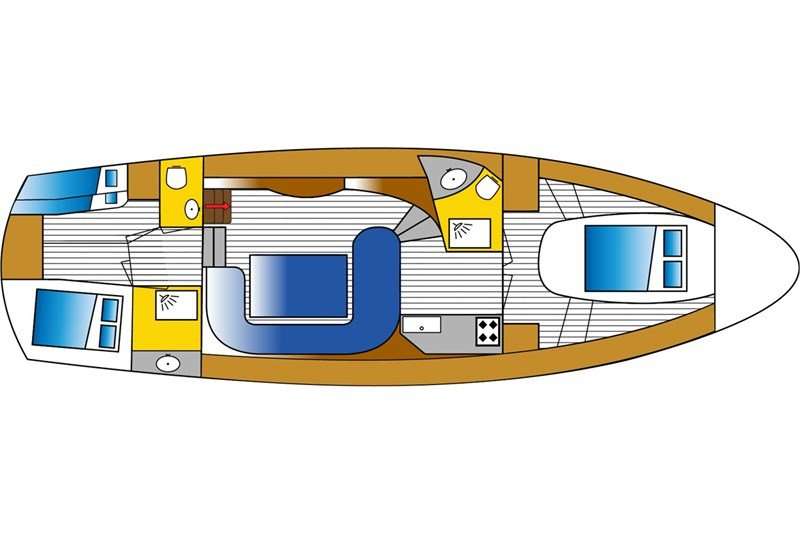 Plans du bateau Kotterjacht 1220 GL