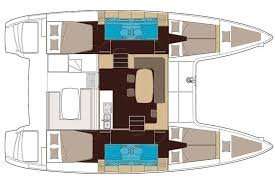 Plans du bateau Lagoon 400 S2