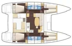 Plans du bateau Lagoon 400 S2