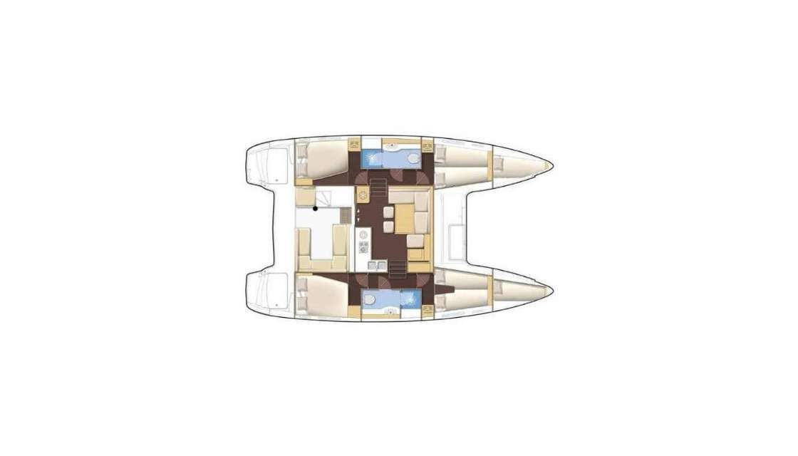 Bootslayouts Lagoon 400 S2