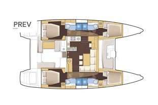 Plans du bateau Lagoon 400 S2