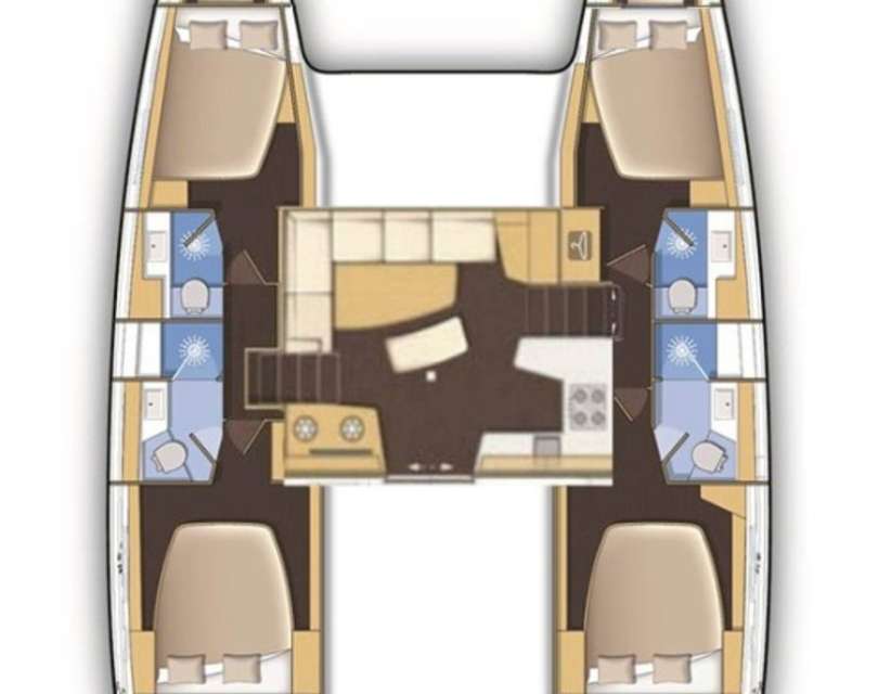 Plans du bateau Lagoon 42