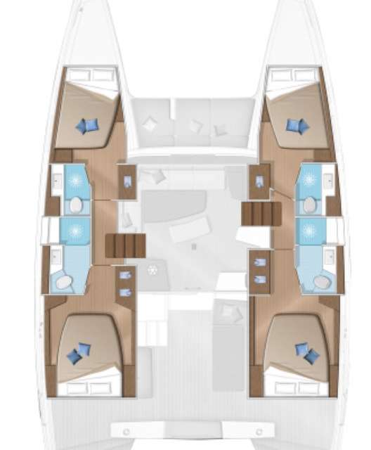 Bootslayouts Lagoon 42