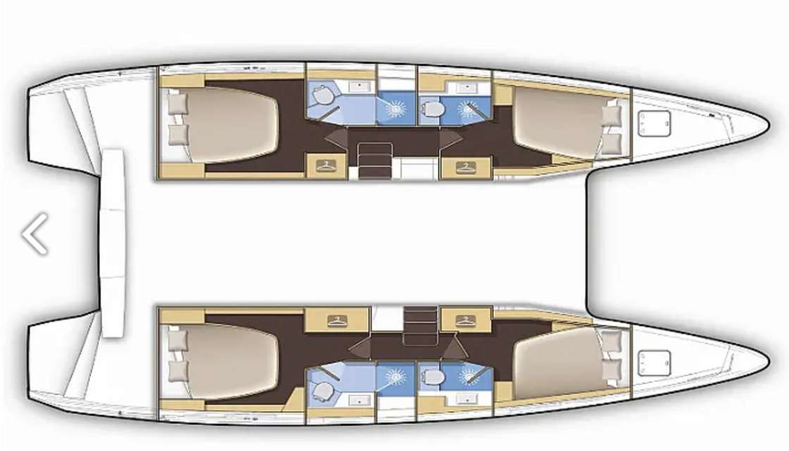 Plans du bateau Lagoon 42