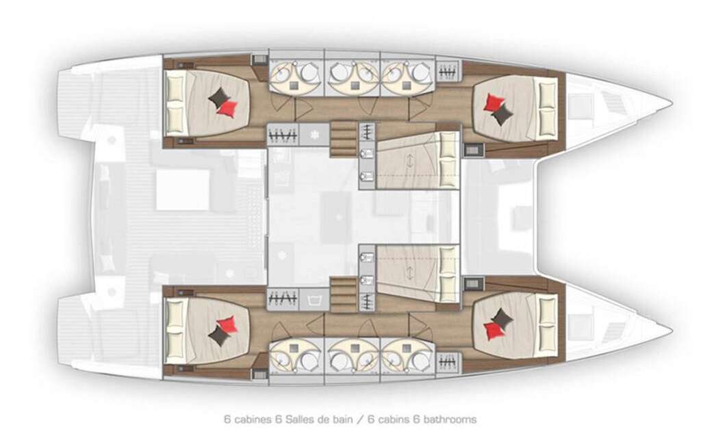 Plans du bateau Lagoon 50