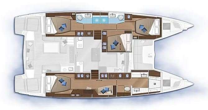 Bootslayouts Lagoon 50