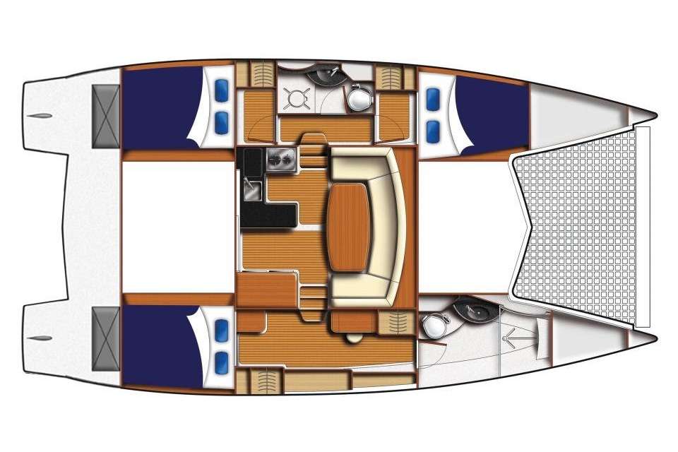 Plans du bateau Leopard 39