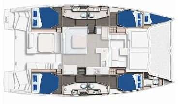 Plans du bateau Leopard 45