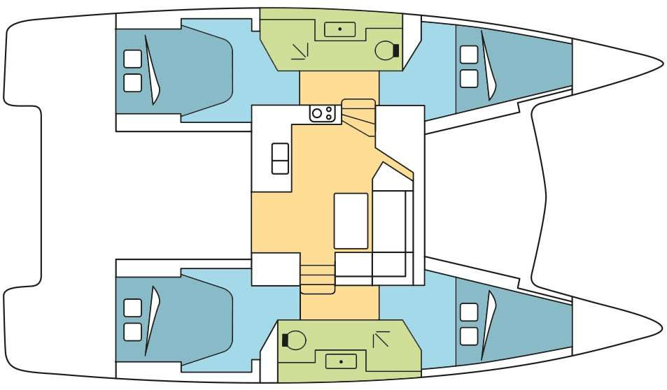 Plans du bateau Lucia 40