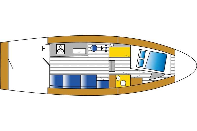 Plans du bateau Monty Bank Trawler 950