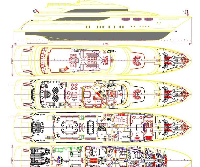 Plans du bateau O'NEIRO