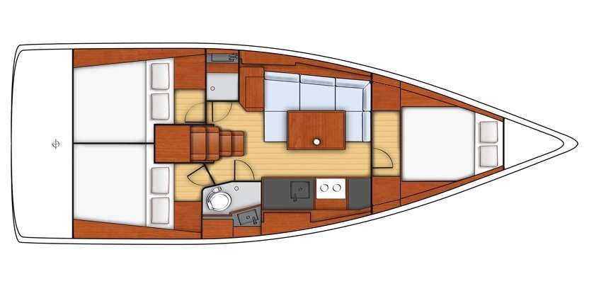 Bootslayouts Oceanis 38