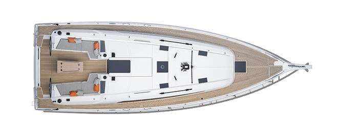 План яхты Oceanis 40.1