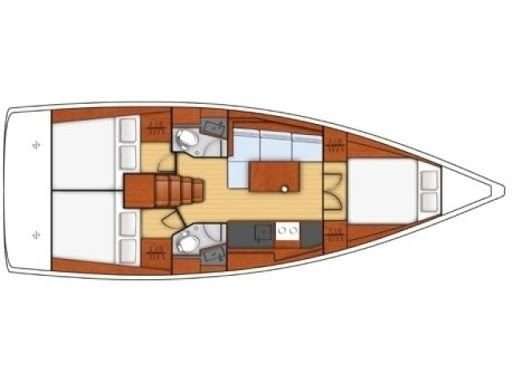 Plans du bateau Oceanis 41.1