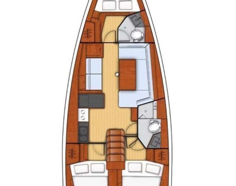 Bootslayouts Oceanis 41.1
