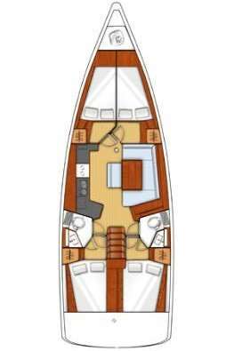 Bootslayouts Oceanis 45