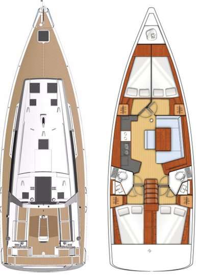 Układ Oceanis 45