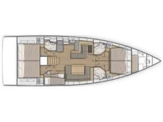 Plans du bateau Oceanis 51.1