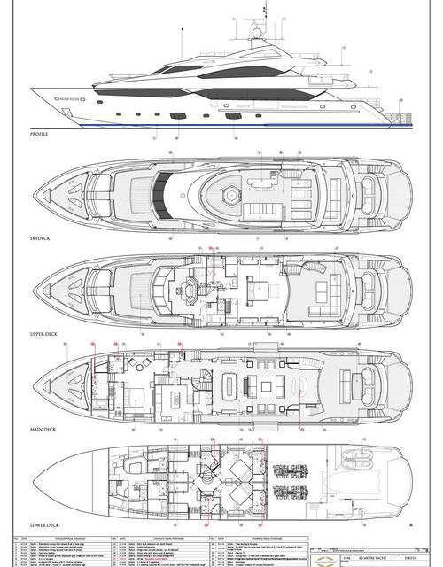 Plans du bateau PATHOS