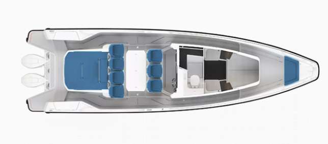 Plans du bateau Axopar 37 Sun Top