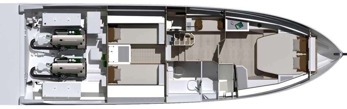 Plans du bateau Fiart 43 Seawalker