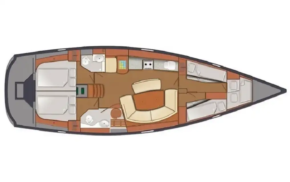 Plans du bateau Delphia 47