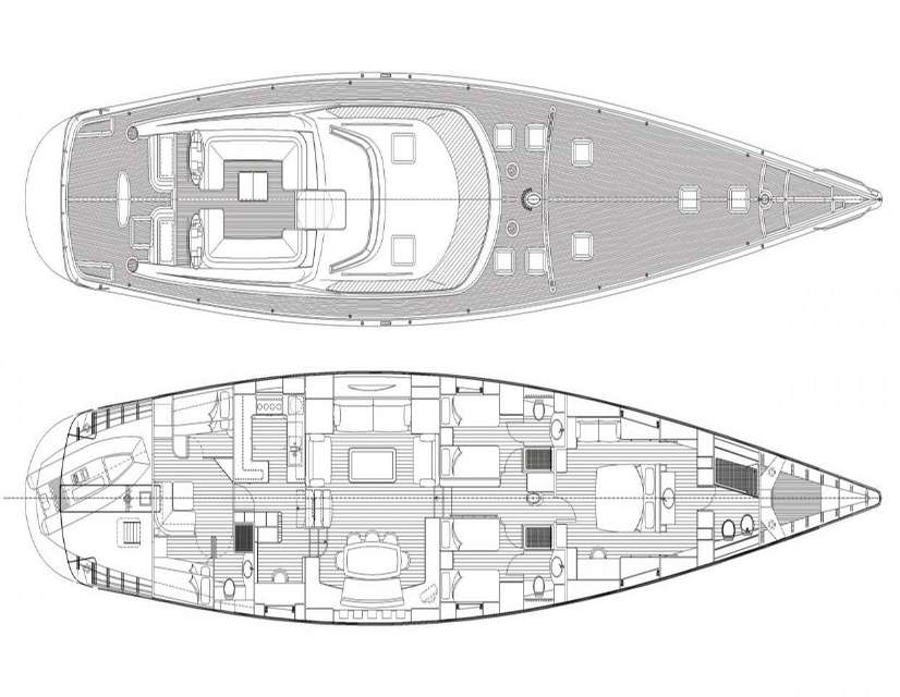 Plans du bateau Custom 95ft