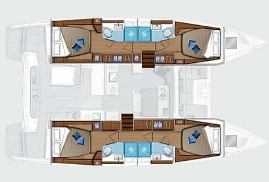 Bootslayouts Lagoon 46