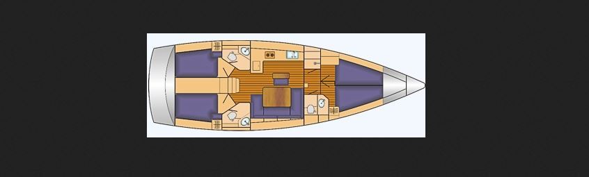 Plans du bateau Bavaria Cruiser 46