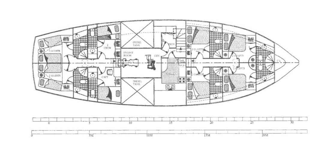 Plans du bateau Myra