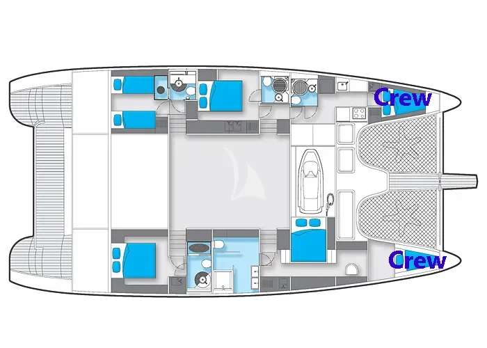 Plans du bateau Sunreef 70