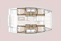 План яхты Bali 4.2