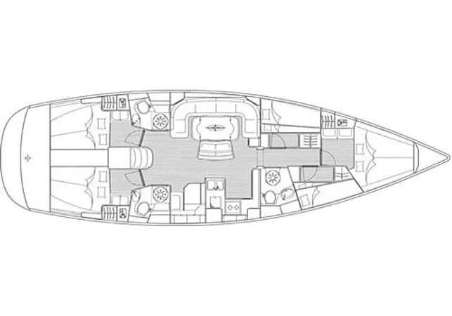 Bootslayouts Bavaria 50 Cruiser