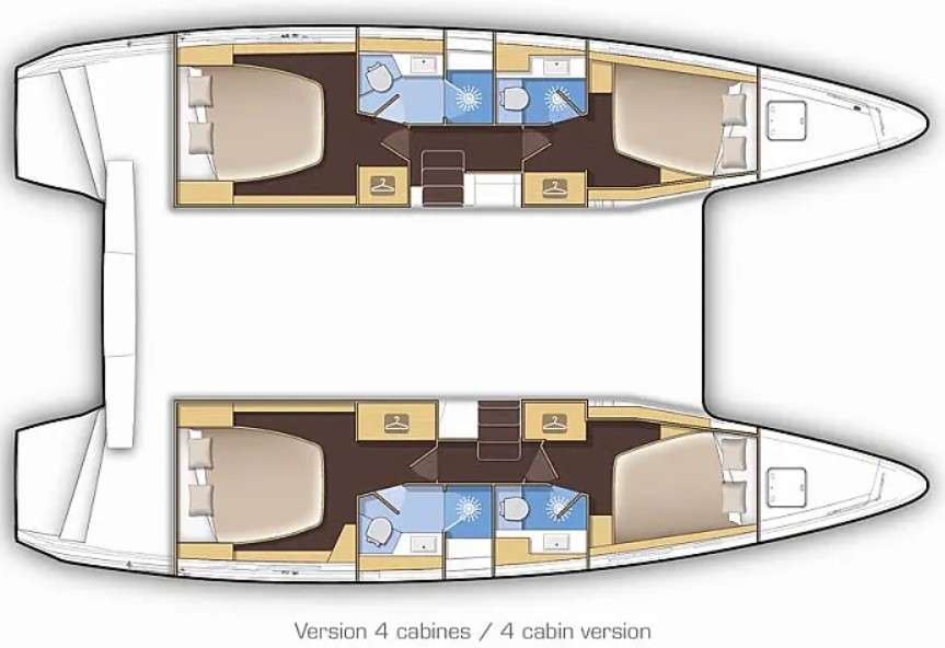 Bootslayouts Lagoon 42